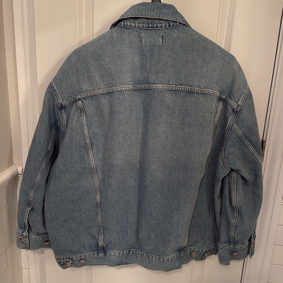 Agolde Wayne Oversized Denim Jacket NWT - Picture 7 of 10